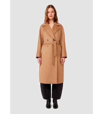 Weekend Max Mara Rjava prevleka iz smole
