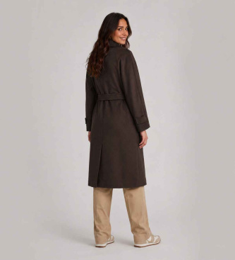 Weekend Max Mara Cappotto Wkdresina cioccolato