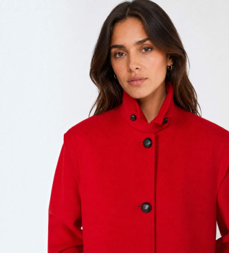 Weekend Max Mara Röd Wksgessati-kappa