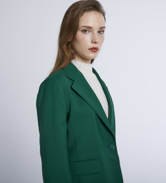 Weekend Max Mara Blazer Lamine vert