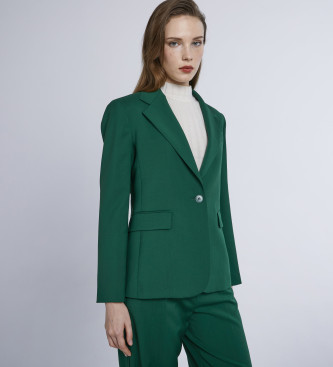 Weekend Max Mara Blazer Lamine verde