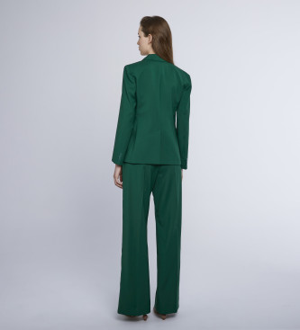 Weekend Max Mara Blazer Lamine vert