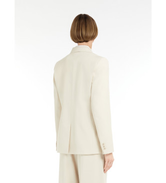 Weekend Max Mara Nervoso uldblazer sand