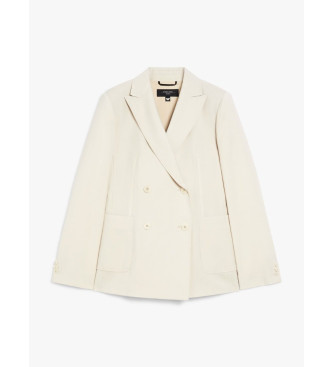 Weekend Max Mara Nervoso uldblazer sand