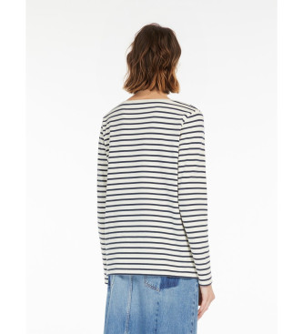 Weekend Max Mara Erasmo elfenbensfrgad T-shirt