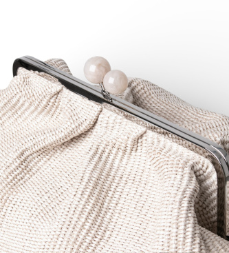 Weekend Max Mara Wkanabarro beige tas