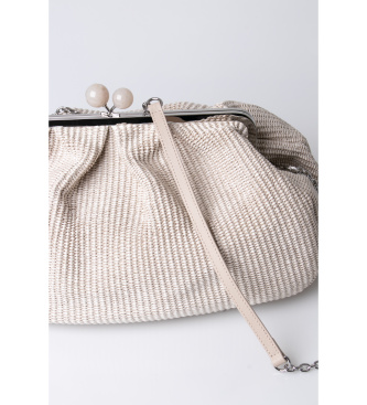 Weekend Max Mara Wkanabarro beige tas