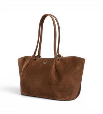 Weekend Max Mara Borsa in camoscio Wkapesi marrone