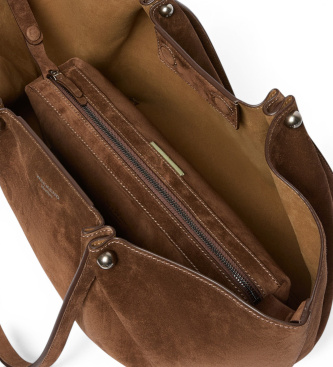 Weekend Max Mara Borsa in camoscio Wkapesi marrone