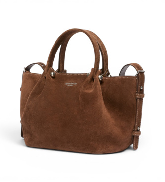 Weekend Max Mara Braune Wildledertasche Wkario