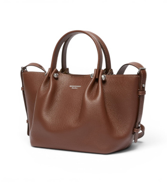 Weekend Max Mara Borsa in Pelle Wkadritto marrone