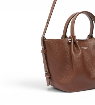 Weekend Max Mara Borsa in Pelle Wkadritto marrone