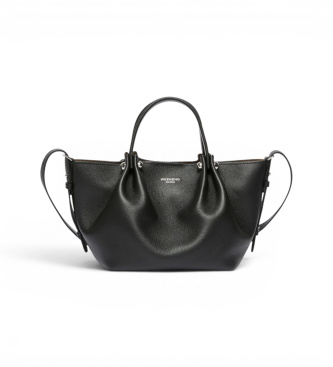Weekend Max Mara Bolso de Piel Wkadritto negro