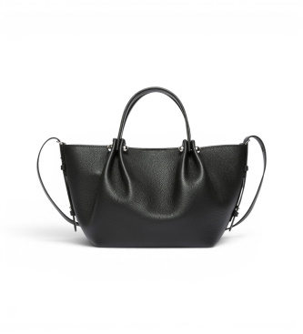 Weekend Max Mara Bolso de Piel Wkadritto negro