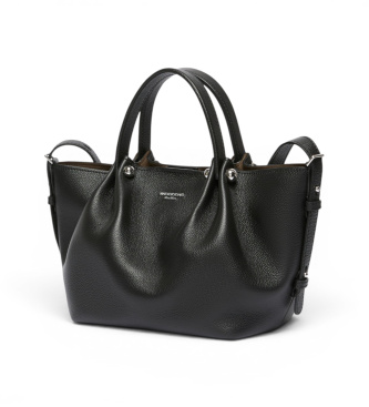 Weekend Max Mara Bolso de Piel Wkadritto negro