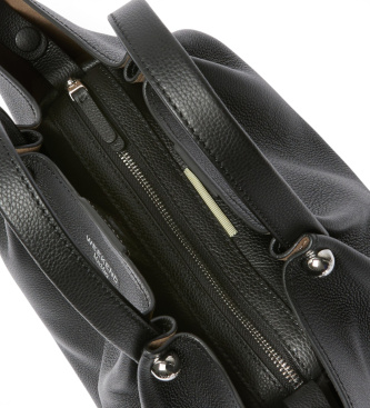 Weekend Max Mara Bolso de Piel Wkadritto negro