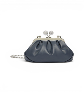 Weekend Max Mara Bolso de Piel Wkanembi marino