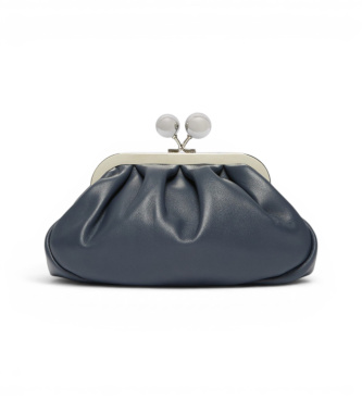 Weekend Max Mara Bolso de Piel Wkanembi marino