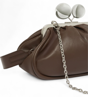 Weekend Max Mara Milvanew dark brown handbag