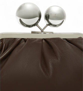 Weekend Max Mara Milvanew dark brown handbag