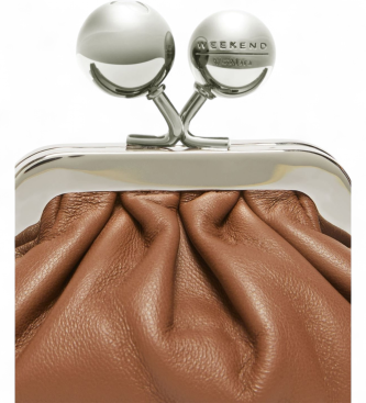 Weekend Max Mara Bolso Mini Diomede marrn