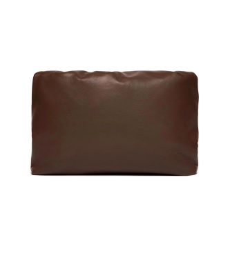 Weekend Max Mara Bolso de Piel Wkaslalom marrón