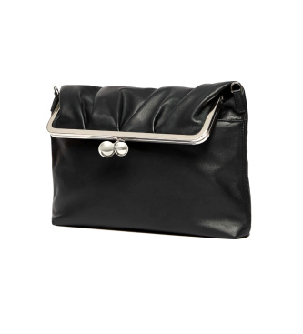 Weekend Max Mara Bolso de Piel Wkaslalom negro