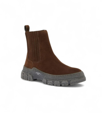 Weekend Max Mara Genepi brune ankelstvler i lder