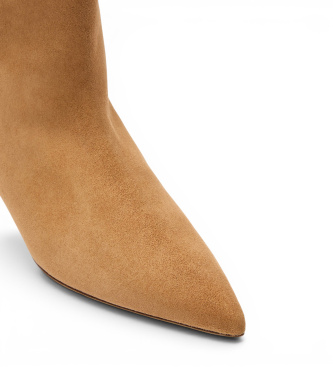Weekend Max Mara Bottines en cuir Wkacapanna marron