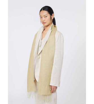 Weekend Max Mara Len�o de linho bege Wkasionbio