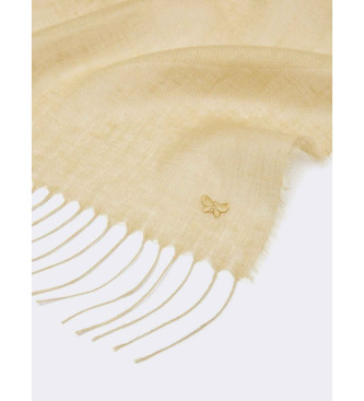 Weekend Max Mara Len�o de linho bege Wkasionbio