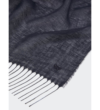 Weekend Max Mara Len�o de linho azul-marinho Wkasionbio