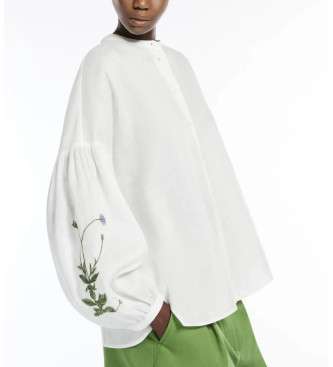Weekend Max Mara Ecru Ilex-skjorte i hr
