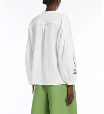 Weekend Max Mara Ecru Ilex-skjorte i hr