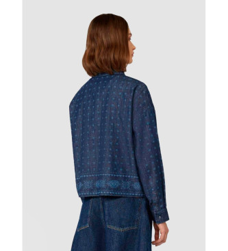 Weekend Max Mara Giochi blauw overhemd