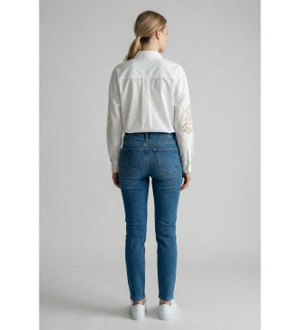 Weekend Max Mara Camisa Wkdfonte branca