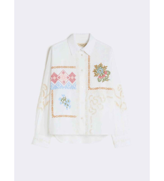 Weekend Max Mara Camisa Wkdfonte branca