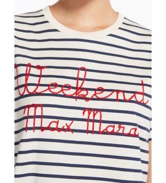 Weekend Max Mara T-shirt ray Olga navy