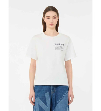 Weekend Max Mara T-shirt Wkdtenue blanc