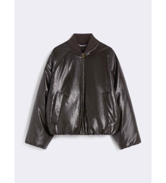 Weekend Max Mara Brun power-jakke