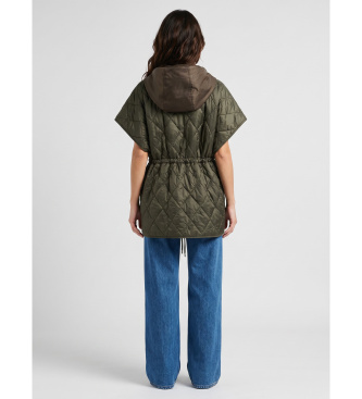 Weekend Max Mara Colete Wkdorigano castanho esverdeado