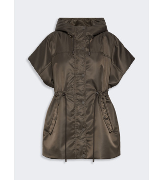 Weekend Max Mara Colete Wkdorigano castanho esverdeado