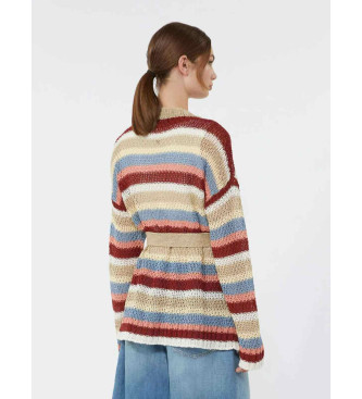 Weekend Max Mara Linen Jacket Wkdbonito multicolor