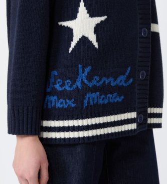 Weekend Max Mara Chaqueta De Punto Wkdbelgio marino