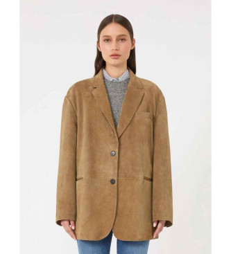 Weekend Max Mara Veste oversize Rolanda marron
