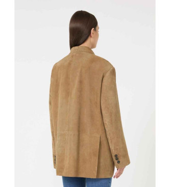 Weekend Max Mara Veste oversize Rolanda marron