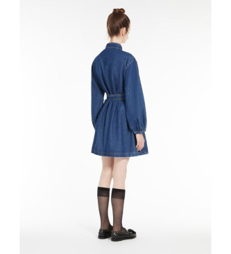 Weekend Max Mara Euro navy denim dress