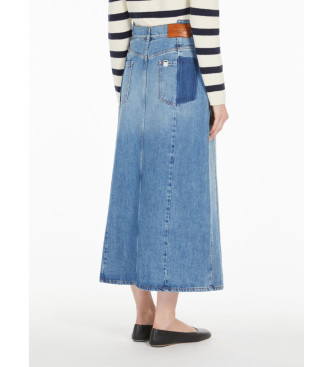 Weekend Max Mara Denim rok Gesso blauw