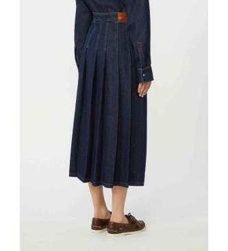 Weekend Max Mara Saia Wkdovale azul-marinho