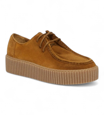 Weekend Max Mara Scarpe in pelle di Kapok marrone